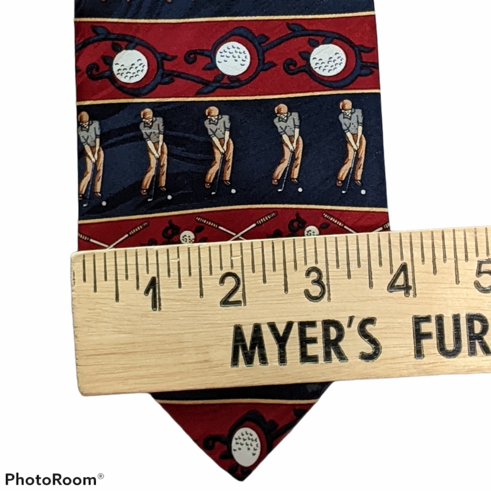4/$25  Cromley & Finch London silk tie - Picture 4 of 5